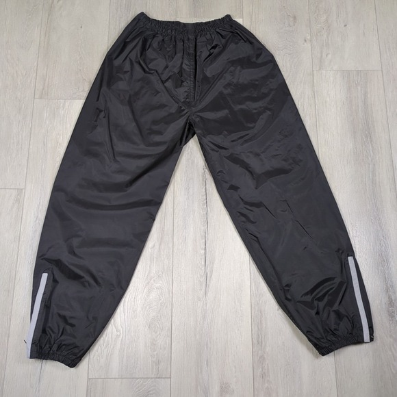 Motocentric Other - Motocentric Riding Pants Mens Extra Large 36 Black Windbreaker Mesh Ankle Zip